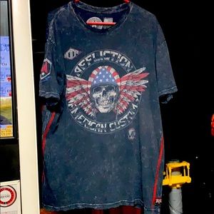 Affliction men’s shirt 2xl